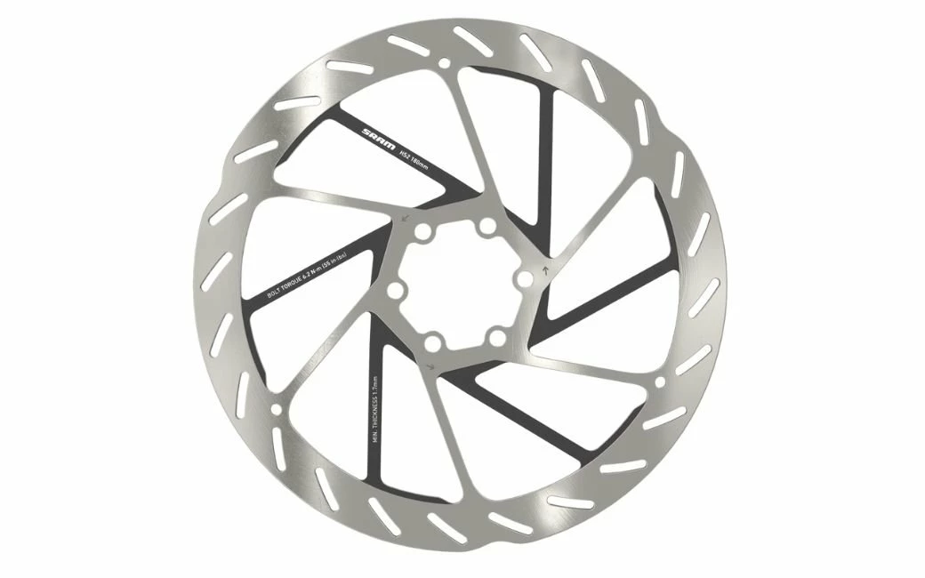 Disque De Frein SRAM HS2 6 Trous Arrondi / 160 Mm 3 Disque De Frein SRAM HS2 6 Trous Arrondi / 160 Mm