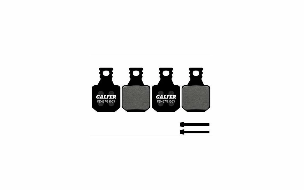 Plaquettes De Frein Galfer Noires Compatibles Magura MT5 MT7 3 Plaquettes De Frein Galfer Noires Compatibles Magura MT5 MT7
