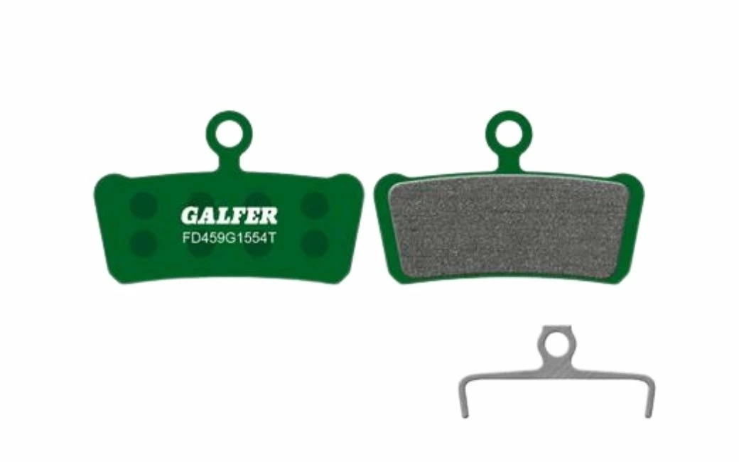 Plaquettes De Frein Galfer PRO Vert - Compatible AVID X0 Trail, Elixir 7 Et 9 Trail/SRAM Guide R, RS, RSC, Ultimate Et G2 3 Plaquettes De Frein Galfer PRO Vert - Compatible AVID X0 Trail, Elixir 7 Et 9 Trail/SRAM Guide R, RS, RSC, Ultimate Et G2